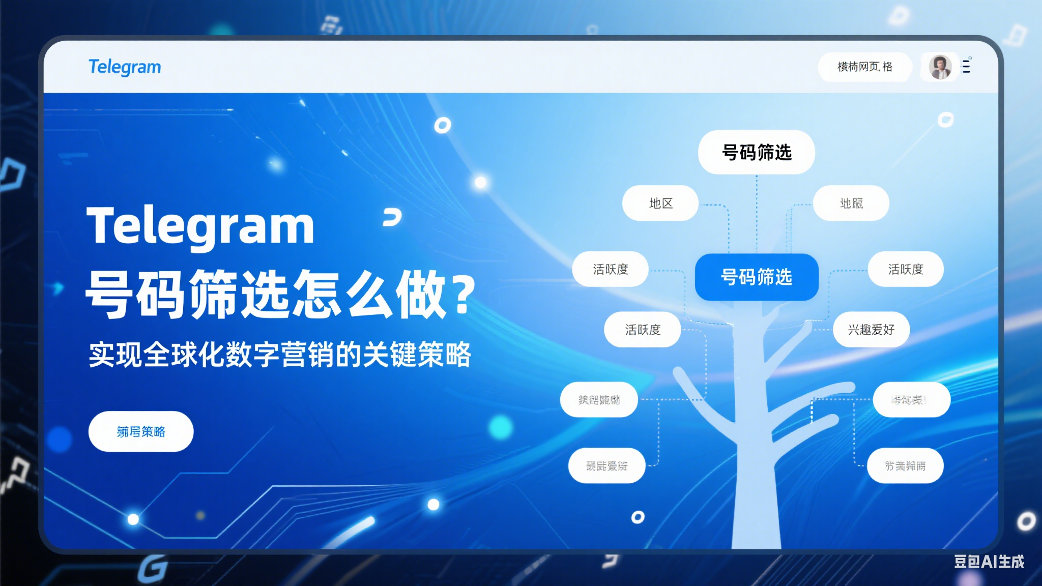 Telegram号码筛选怎么做？实现全球化数字营销的关键策略