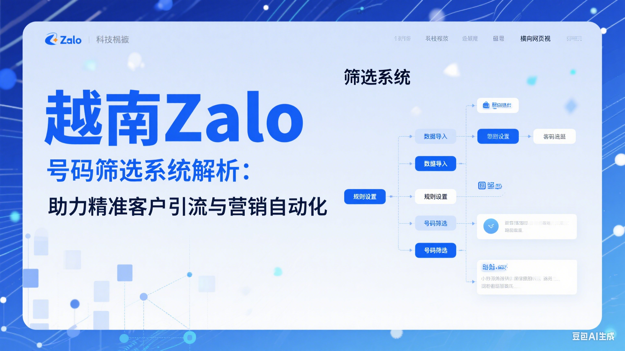 越南Zalo号码筛选系统解析，助力精准客户引流与营销自动化