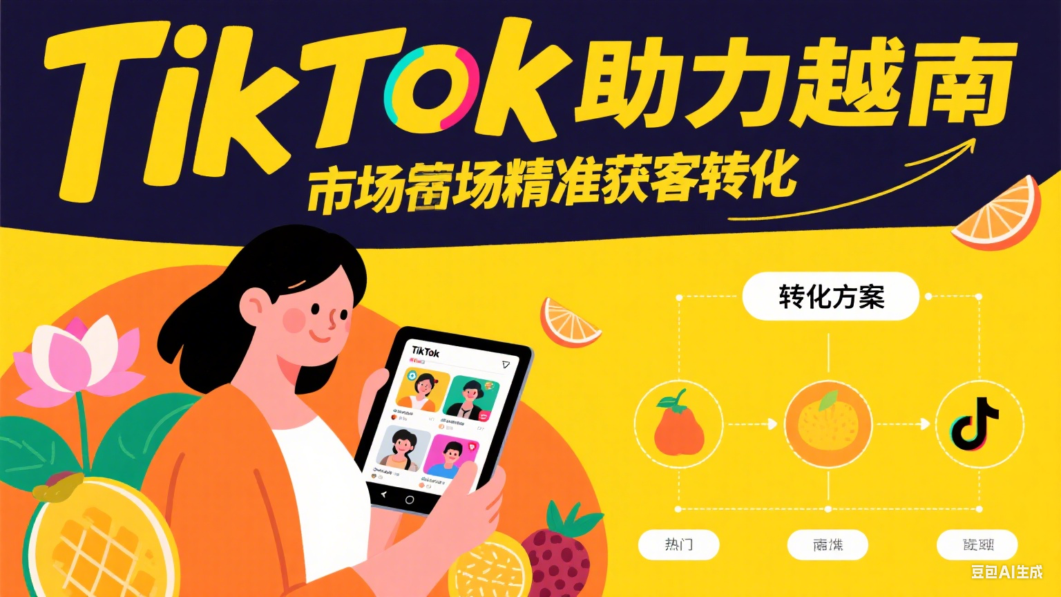 基于越南TikTok数据的精准获客转化方案