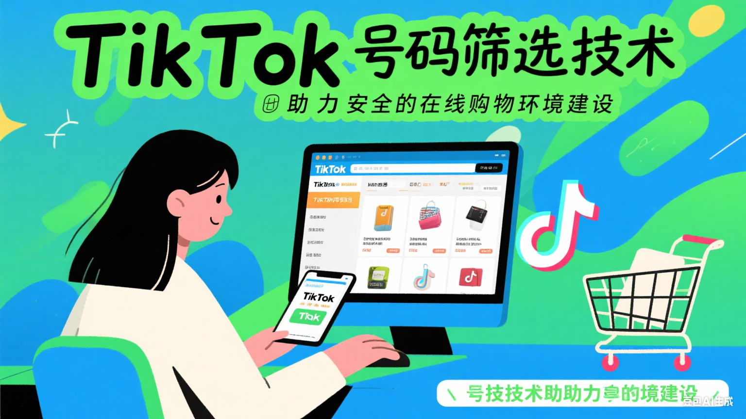 TikTok号码筛选技术助力安全的在线购物环境建设