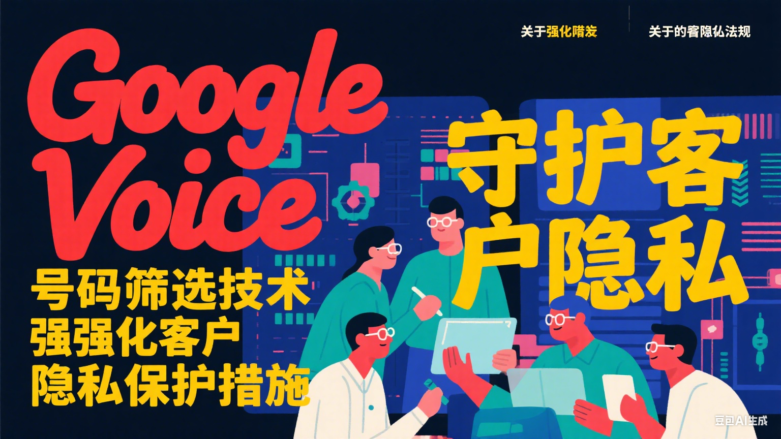 Google Voice号码筛选技术强化客户隐私保护措施